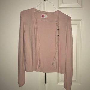 Boden Size 11/12Y Pink Cardigan